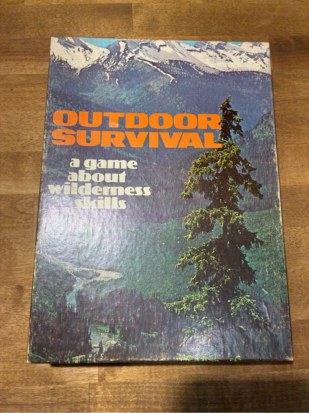 1972 Avalon Hill Outdoor Survival Wilderness Skills Board Game Complete